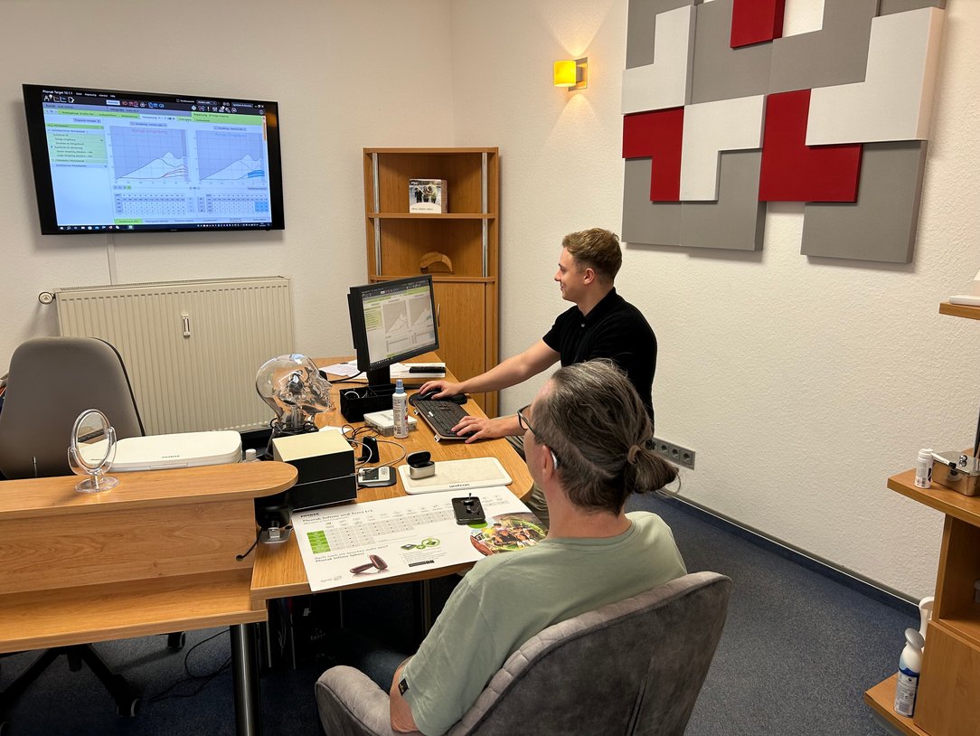 Hörmessung und persönliche Hörberatung im Ohrstudio Niederrad